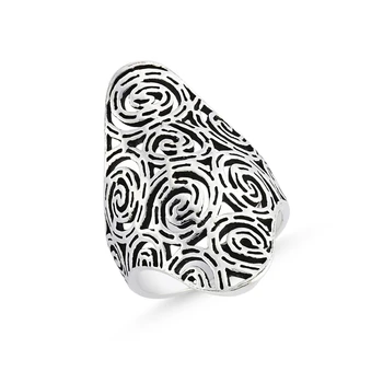 

Silver 925 Sterling Ring Without Stone