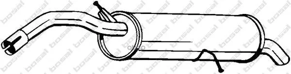Глушитель Задний Bosal арт. 135-105
