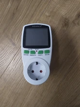HiDANCE-medidores de potencia CA 220v, medidor de energía digital, medidor de vatios, UE, Analizador de toma de medición de coste de electricidad