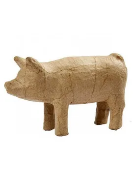 

ANIMAL PAPER MACHE PIGGY 8 CM 1 UNIT