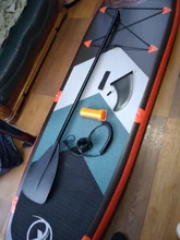 Tabla de paddel surf y SUP con kit de reparación, juego con bolsa, aleta, remo, bomba de aire, correa de pie