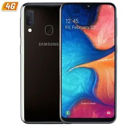 Samsung galaxy a20e черный мобильный телефон-5,8 '/14,7 см-cam (13 + 5)mp/8mp - oc (1,6 ГГц + 1,35 ГГц)-32 ГБ-пикселей, 3 Гб оперативной памяти-android-