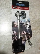 Bike Fork Air-Shock-Pump High-Pressure Mountain-Bicycle Rear-Suspension 300psi GIYO Lever--Gauge