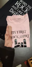 Body de algodón de manga corta para bebé recién nacido, ropa bonita para bebé, mono, traje infantil, Body de bebé Rock de 0 a 18 meses