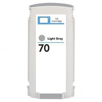 

Compatible HP 70 light gray pigment ink cartridge C9451A 130 ml