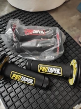 Empuñadura profesional para motocicleta, empuñaduras de Gel de goma para freno de mano, alta calidad, Protaper, Dirt Pit Bike, Motocross, 7/8