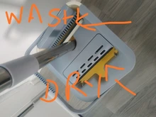 Mop Spray Cleaning-Cloth Fiber Spin-Mop Lazy-Fellow Wooden Floor Kitchen Magic Hand-Washing