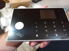 Sistema de alarma inalámbrico para uso en el hogar, detector de intrusos y ladrón con cable, detecta RFID TFT, con teclado táctil, 11 idiomas, soporte wifi/gsm de 433Mhz y compatible con Alexa