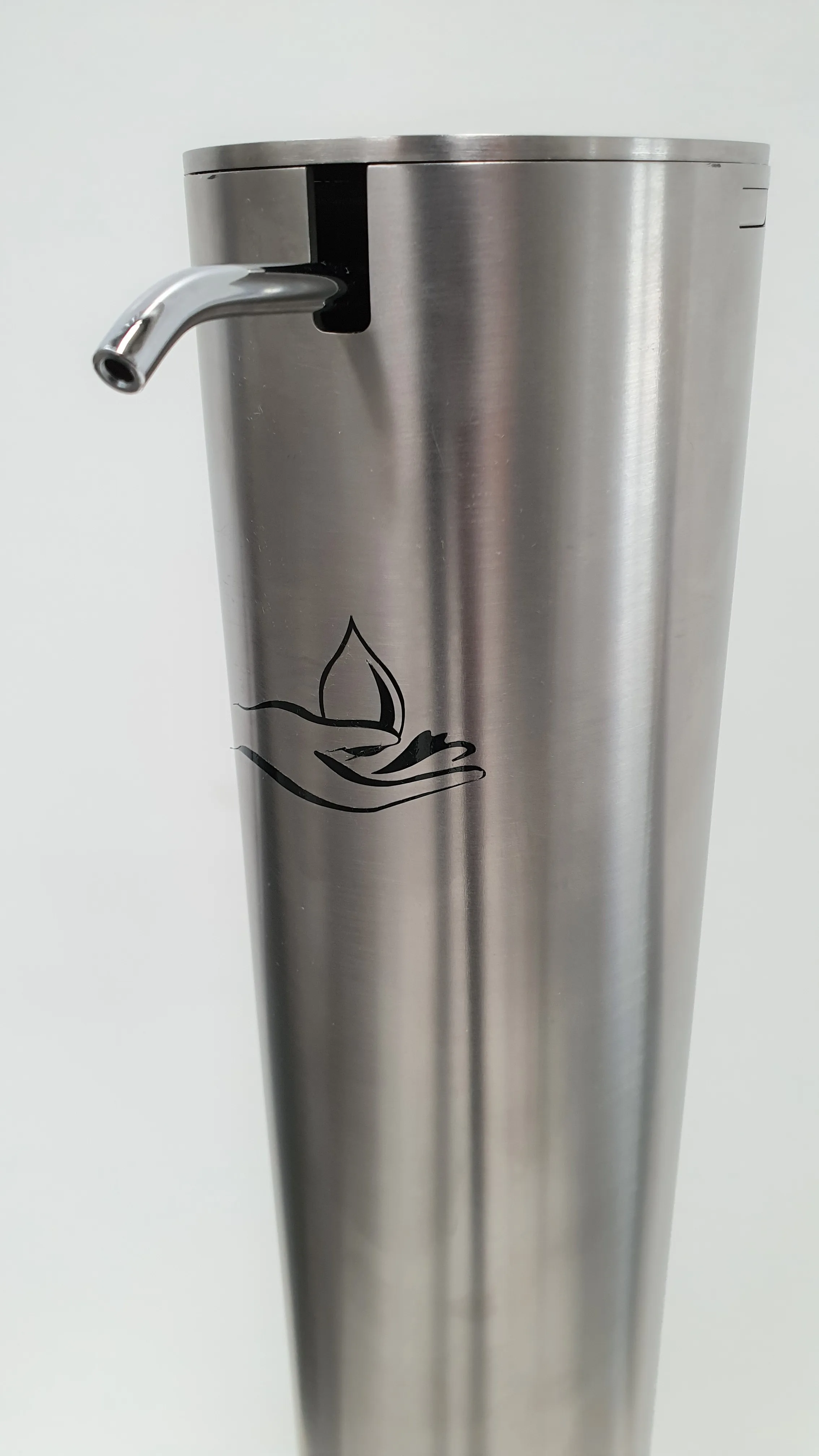 Диспенсер геля из нержавеющей стали с педалью для ног Poste Гель неизбежный accionamiento