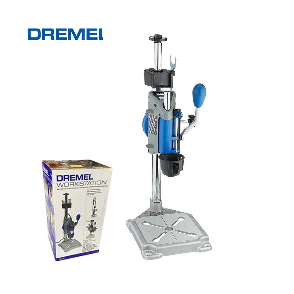 Ændringer fra Armstrong Ældre Dremel Drill Press Rotary Tool Workstation Stand with Wrench Dremel 220  Mini Portable Drill Press Tool Holder for Home Appliance _ - AliExpress  Mobile