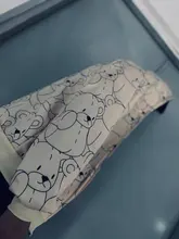 Sudadera con capucha para mujer, de dibujos animados, de oso, primavera y verano, con cremallera, moda coreana, 12345-Lillte