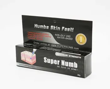 

Обезболивающий крем для татуировок и перманентного макияжа Supernumb 30гр