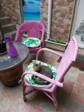 Cushion-Cover Pillow-Case Decorative Home Sofa Throw Linen Cotton Round 45cm Leaf 