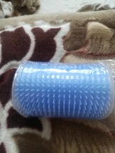 Cepillo de masaje de esquina para gatos, cepillo peine con hierba de gato, Rubs de la cara con peine de cosquillas, productos para mascotas