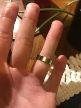 Anillos grabados con letras para mujer y hombre, sortija personalizada de compromiso, boda, acero inoxidable, hueco de oro, regalo personalizado, Metal