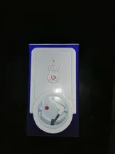 Enchufe de la UE, enchufe inteligente GSM, inglés, ruso, SMS, Control remoto, temporizador, controlador de temperatura con Sensor, enchufe de toma de corriente