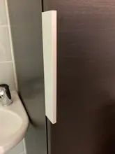 KAK-manijas de armario ocultos de aleación de Zinc, tiradores pomos de cajones para cocina, Puerta del dormitorio, herrajes para muebles, color negro y plateado