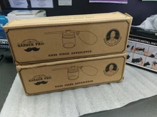 Bomba de silicona para el cuidado del cabello, extensiones ligeras, aplicador en aerosol, suministros portátiles, boquilla de fibra en polvo para la pérdida de cabello, herramienta para salón y hogar