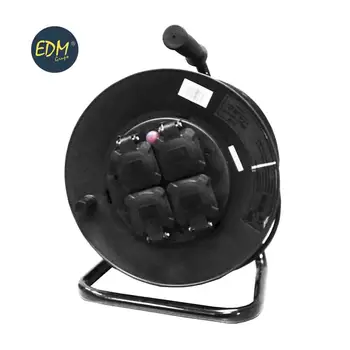 

CORD REELS PROFESSIONAL THERMAL PATRONIZING 3 X2,5MM 25MTS 4 OUTLETS WITH LID 3600 W 250V EDM