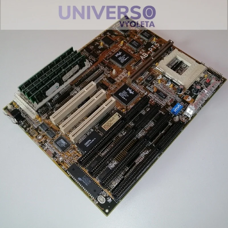 ABIT A17. PGA478. DDR X 4 Гб макс. ATX. Материнская плата | Электронные компоненты и