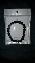 Pulsera de cuentas estilo tibetano para hombre, brazalete de abalorios, piedra de luna, diseño lava, buda, budista, chacras