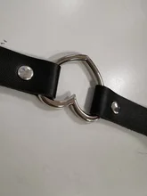 Collar gótico Punk Rock de estilo Harajuku, Gargantilla de cuero PU con corazón y punta redonda, accesorios para el cuerpo