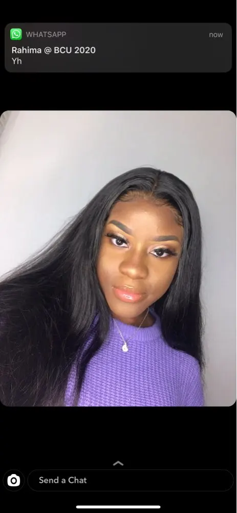 Pre Plucked Glueless Lace Frontal Human Hair Wig photo review