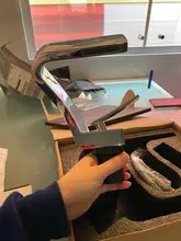 Mixer Faucet Sink-Tap Water-Tap Black Bakala Bathroom Single-Hole Deck-Mounted Cold-Mitigeur