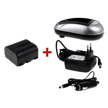 

Battery + charger for JVC model BN-VF707U battery in one lot