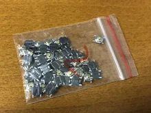 Botón táctico de Metal SMT de alta calidad, 50 Uds., 5,2x5,2x1,5mm a 9mm, 4 pines, botón táctil, botón para altavoz y Audio