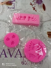 Fondant Silicone Mold Wedding-Cake-Decorating-Tools Chocolate Rose-Flowers 3d-Baking