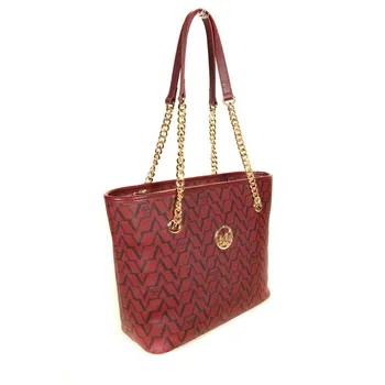 

Women's 5101 Burgundy Ladies Hand Bag 19 V69 ITALIA 5101 Model High Quality PU Made in Turkey