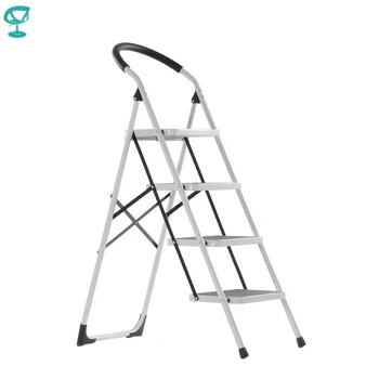 

95667 Barneo st-34 ladder Steel 4 stage White single side max load 150 kg free shipping to Russia
