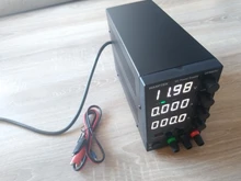 Fuente de alimentación de laboratorio DC 30V 10A, ajustable por USB, estabilizador y regulador de voltaje, fuente de alimentación conmutada