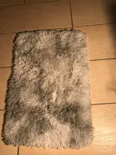 Alfombra gruesa de felpa para sala de estar, alfombrilla de suelo suave para cama de niños, ventana, mesita de noche, decoración del hogar, Alfombra de terciopelo suave