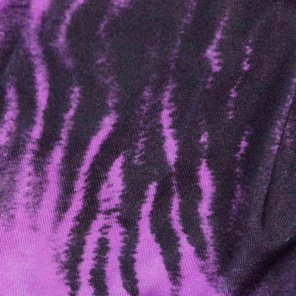 tiger purple W7284 женские Дамские стринги купальник с глубоким вырезом X Cross Back Camo Tiger Leopard Rainbow - Цвет: tiger purple