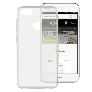 

Transparent case for mobile phone Huawei Y6 Pro 2017 Flex Ultrafina