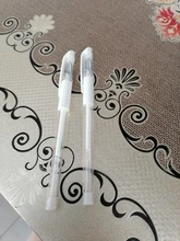 Marcador de cejas blanco, pluma de diseño de cejas, tatuaje Microblading, marcador para piel para cirugía, para maquillaje permanente, suministros de tatuaje, 1 Uds.