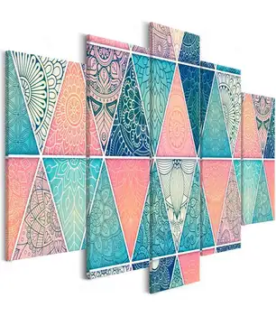 

Table-Eastern Triangles (5 Parts) Wide