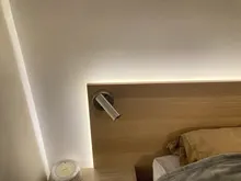 Tira de luces LED para cocina, lámpara impermeable de 5 m, 2835, con sensor táctil regulable y fuente de alimentación de 12V para iluminación bajo armario de cocina