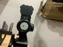 Trijicon-mira holográfica de punto rojo MRO, mira de Caza, Rifle iluminada, equipo de francotirador para mira de Rifle táctico