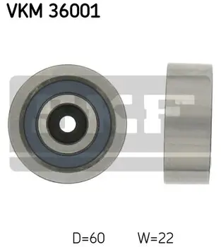 

Roller intermediate ribbed belt/IVECO Daily