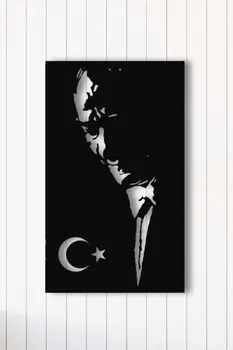 

Angemiel Home Ataturk Moon Star Wall Table Home And Office Table