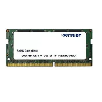 

Memory SO-DIMM DDR4 4 GB pc19200 2400MHz cl17 1.2V Patriot RTL (psd44g240082s)