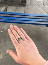 Anillos de cadena giratorios para hombre y mujer, 9 estilos, alivio del estrés, banda de boda, regalos de joyería para dedo