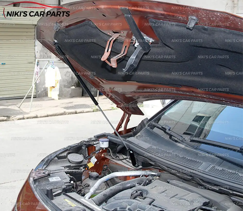 Стойки амортизатора капота для Peugeot 3008 GT/5008 GT- из нержавеющей стали литья украшения автомобиля Стайлинг внешний