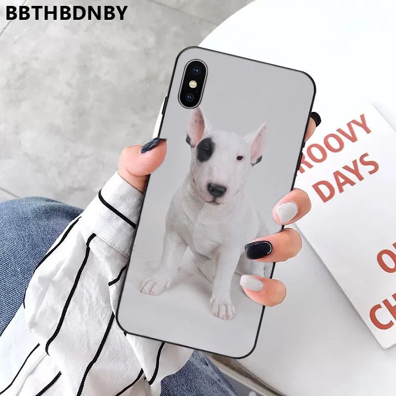 A7 Чехол для телефона бультерьер собака Coque Shell чехол для телефона для iPhone 11 pro XS MAX 8 7 6 6S Plus X 5 5S SE XR чехол - Цвет: A7