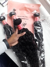 Jaycee-extensiones de cabello humano brasileño ondulado, 1/ 3 / 4 ofertas de extensiones 100%, Remy