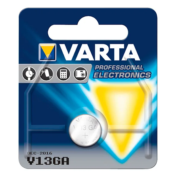 Щелочные кнопочные батареи Varta V13GA 1 5 V LR44|Часовые батарейки| |