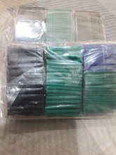 Juego de tubos de aislamiento de poliolefina, surtido de encogimiento de calor, Cable de tubo retráctil, 164 Uds./127 Uds., 2:1